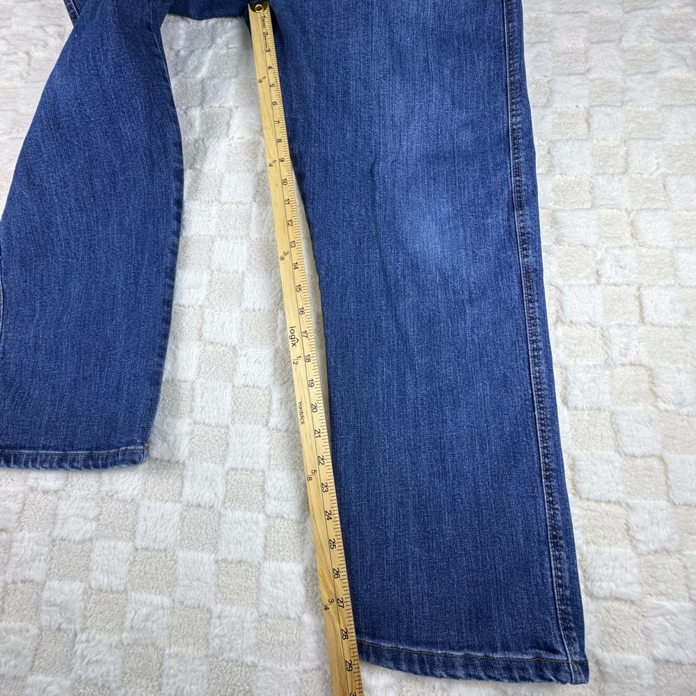 Tecgen FR Flame Resistant Denim Jeans Mens 42x30 Workwear Blue - Picture 2 of 13